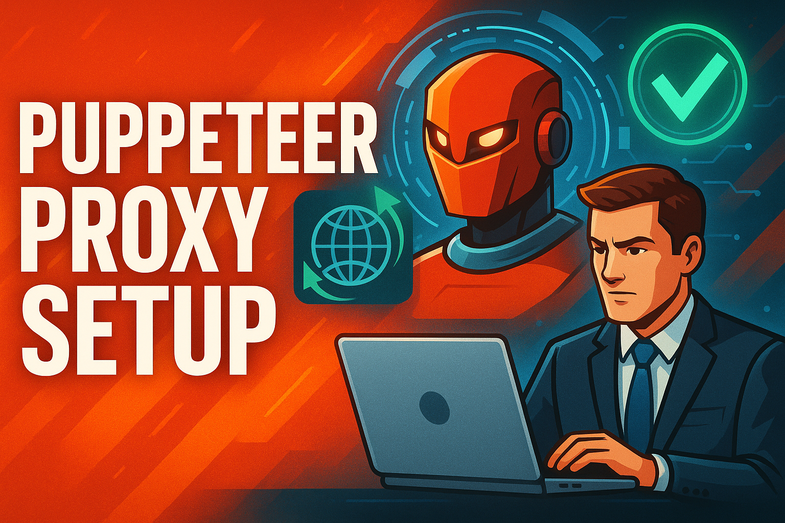 this is the image about:How to Set a Proxy in Puppeteer 2025