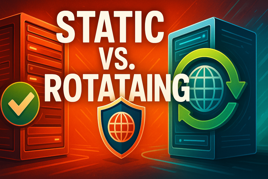 Static vs Rotating Proxies: Which is Better for Your Use Case?